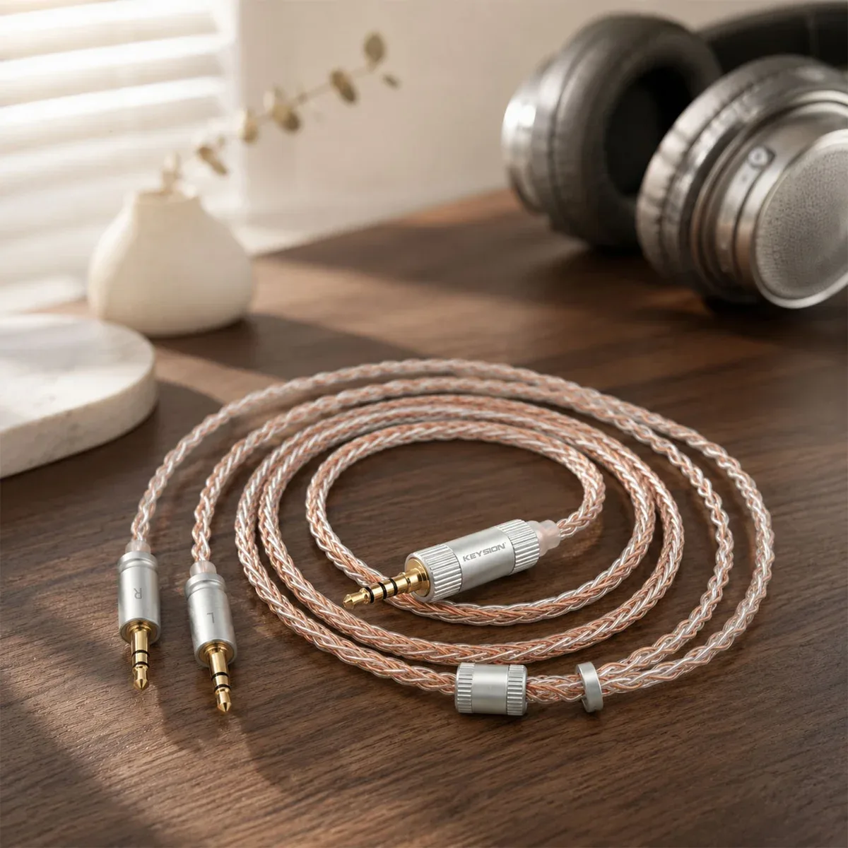 头戴式HiFi耳机升级线 8