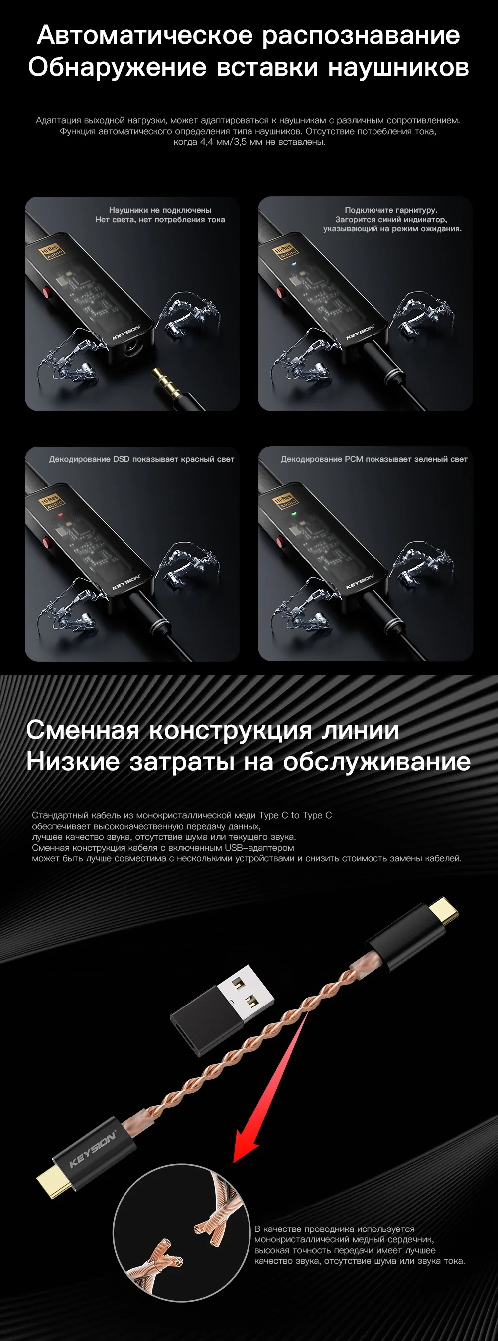 Портативный HiFi-декодер потребительского класса (01) 7