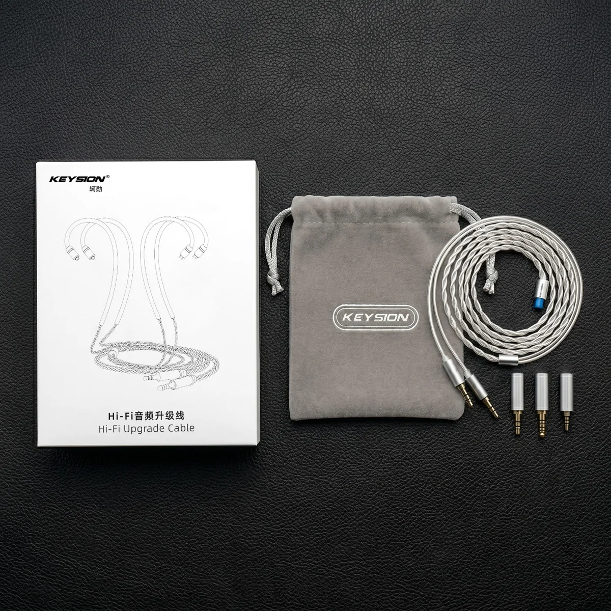 三合一头戴式HiFi耳机升级线 7
