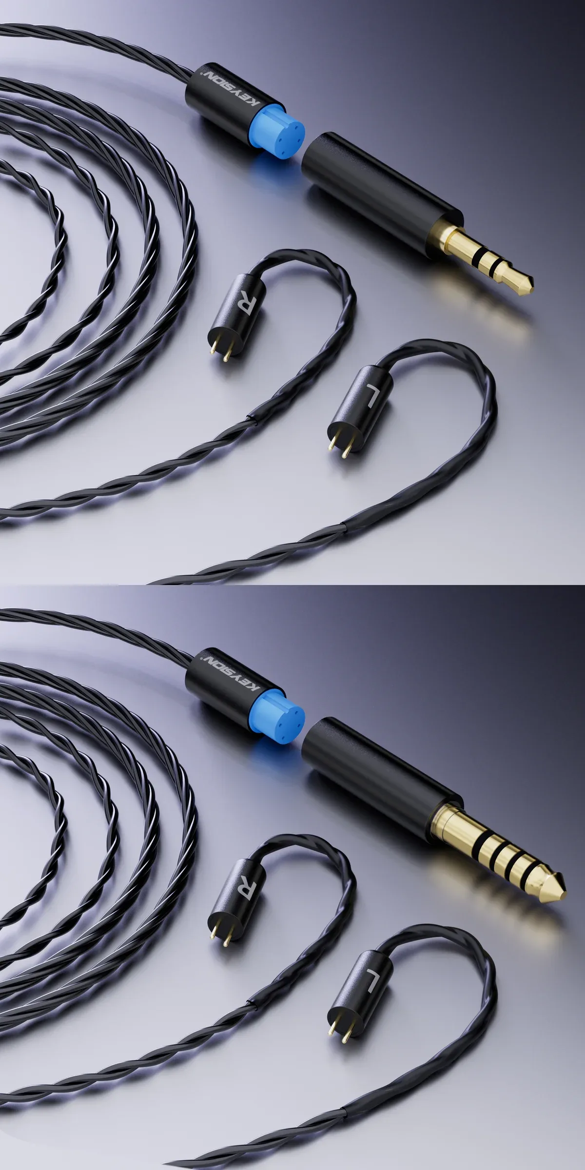 HiFi镀银无氧铜耳机升级线 5