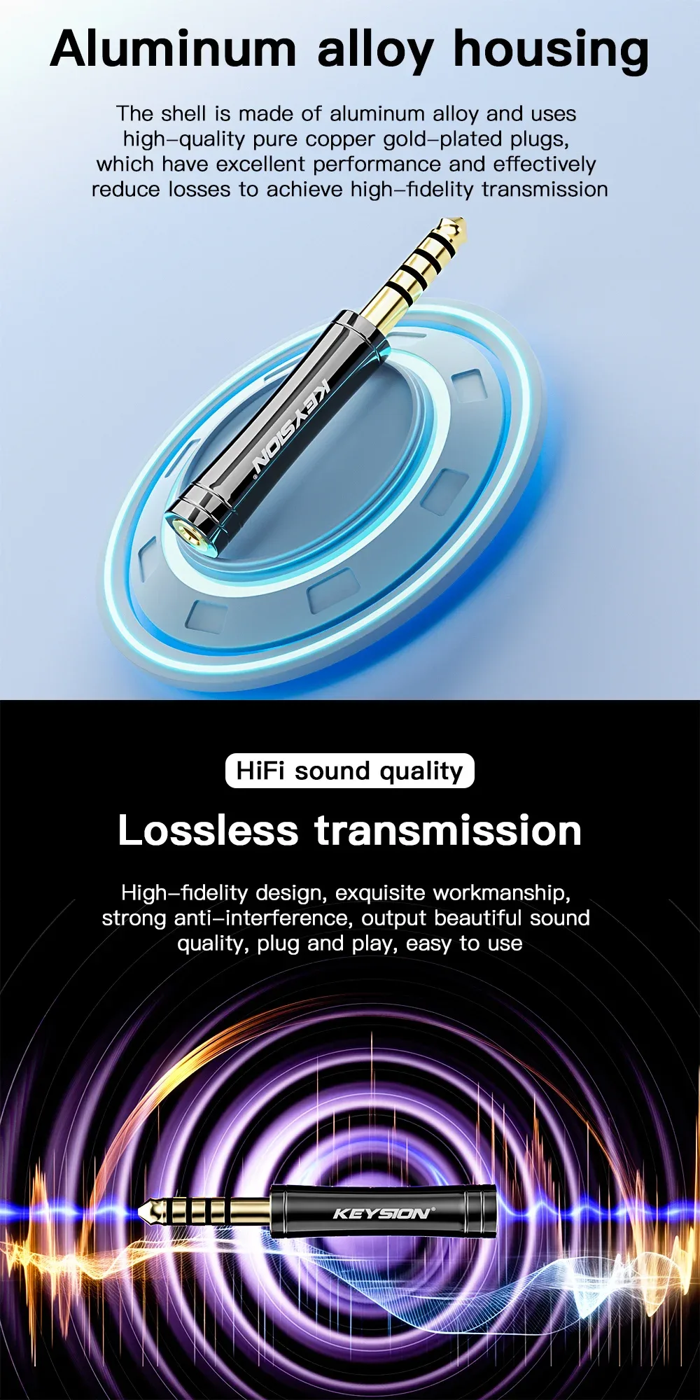 High-Quality HiFi Connector Adapter 4