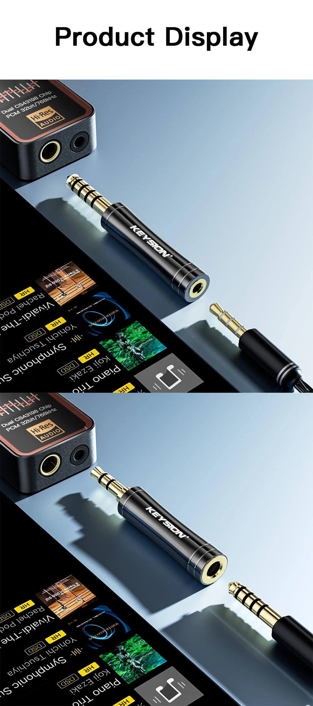 High-Quality HiFi Connector Adapter 6