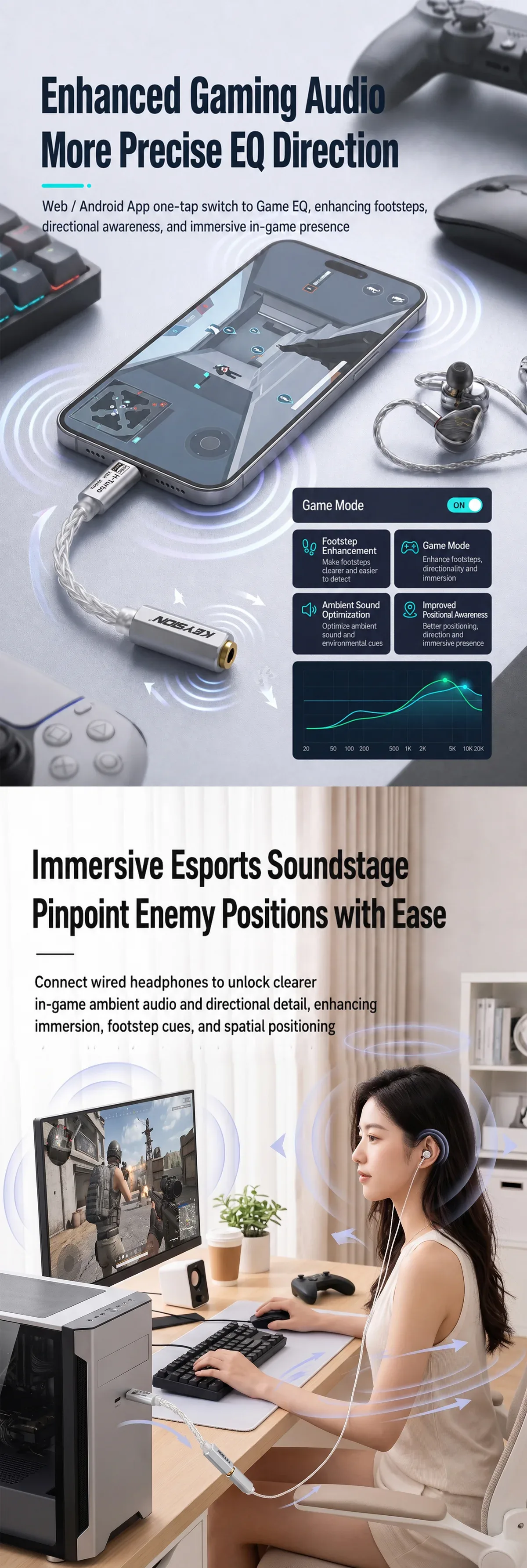 Portable HiFi DAC Headphone Amplifier (S2) 5