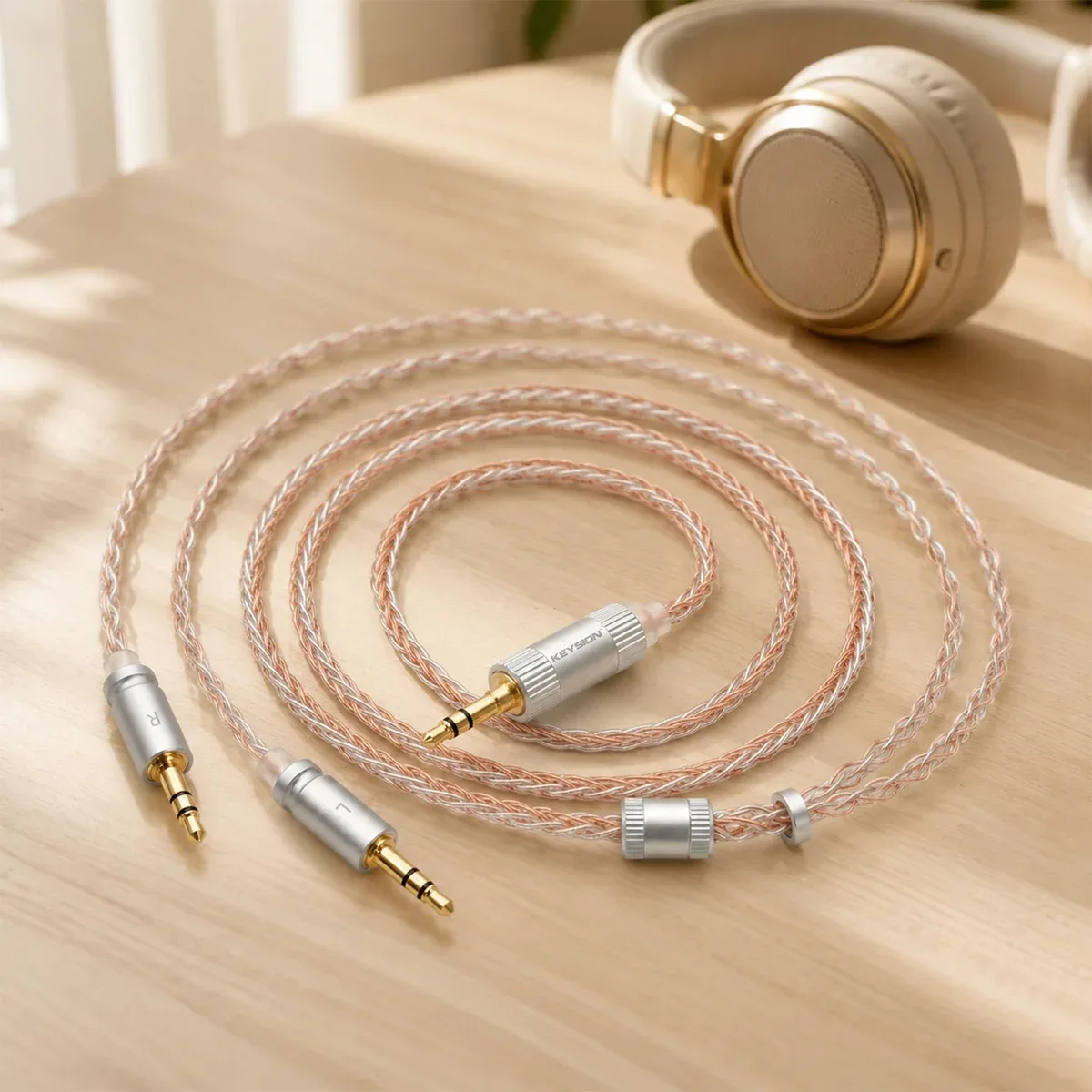 3.5mm to Dual 2.5mm