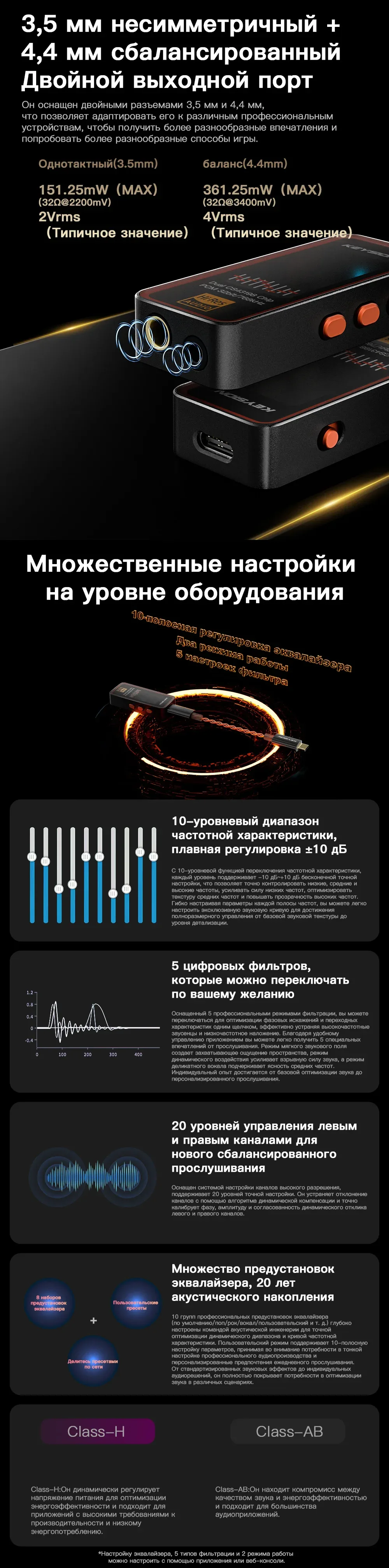 Флагманский портативный HiFi ЦАП (02) 6