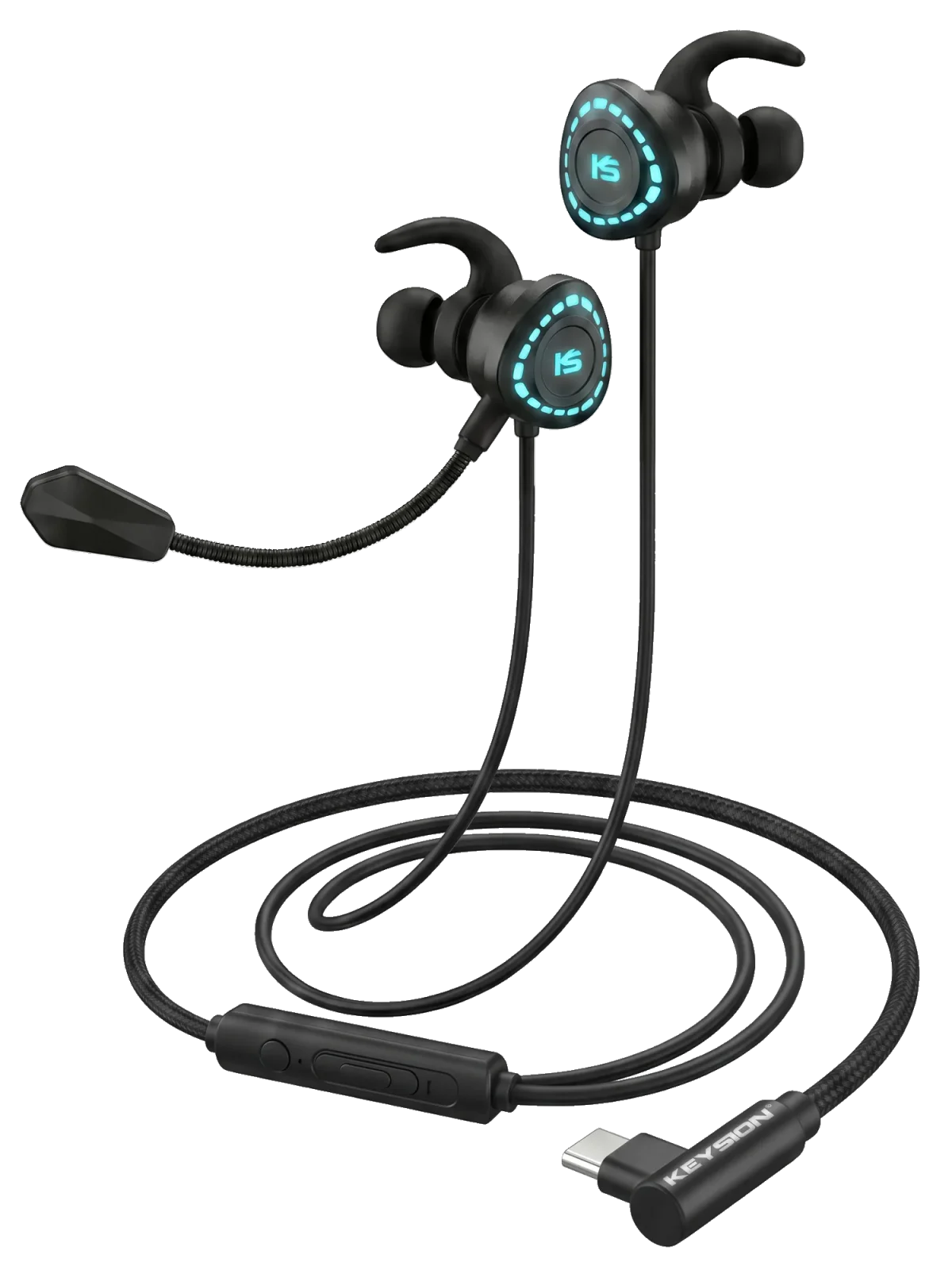 Type C數據解碼電競HiFi遊戲耳機(X1)