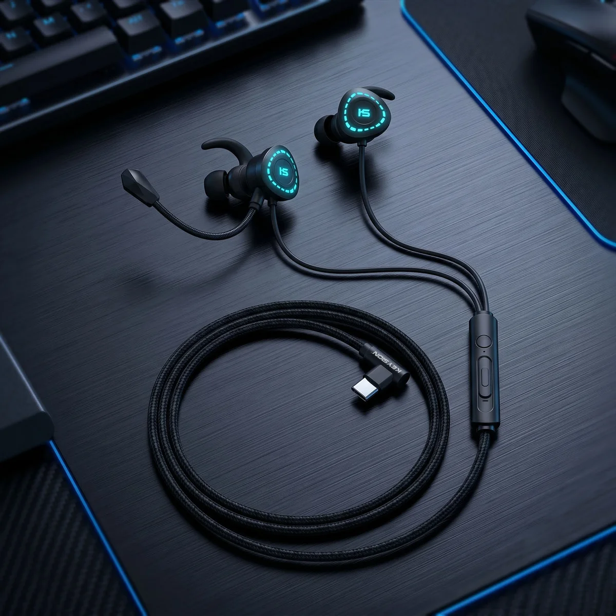 Type C数据解码电竞HiFi游戏耳机(X1) 15